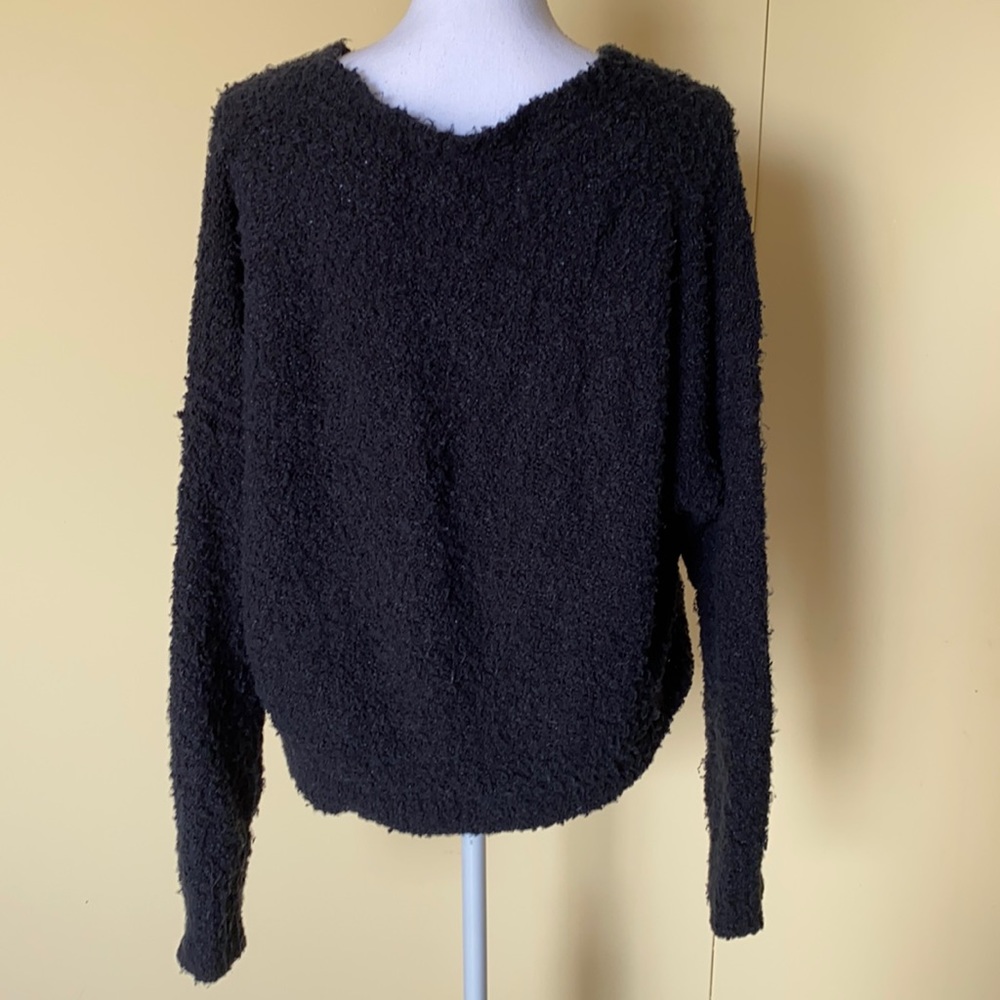 Free people black sweater comfy size XS - Picture 4 of 10